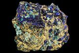 Botryoidal Rosasite and Azurite Crystals - Hidden Treasure Mine #109843-1